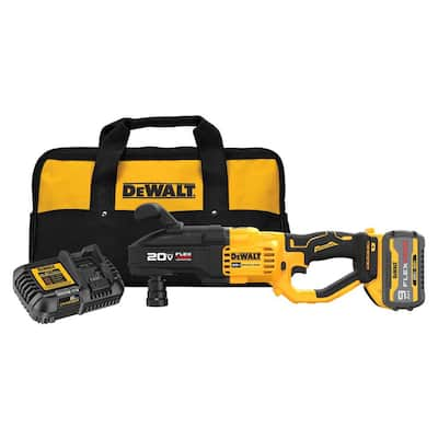 DEWALT 20V MAX Cordless 3/8 in. Right Angle Drill/Driver and (1) 20V 3.0Ah  Battery and Charger DCB230CW740B - The Home Depot