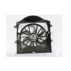 Dual Radiator and Condenser Fan Assembly 2004 Jeep Grand Cherokee 4.0L
