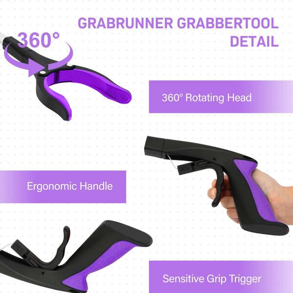 Misopily 32 in. Heavy Duty Reacher Grabber Tool with Strong