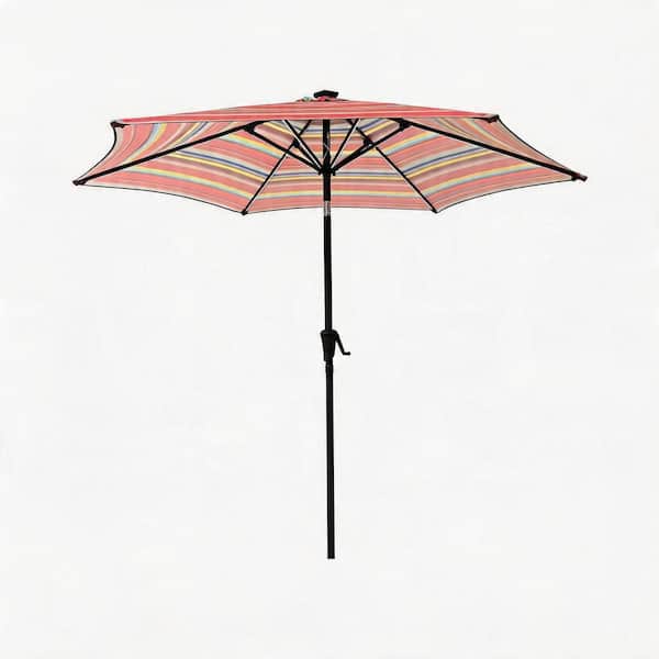 9 foot outdoor patio umbrella red stripe Boxhill Pagoda Striped 8.5' Introducing our outdoor patio umbrella Red Striped 9 ft Waterproof