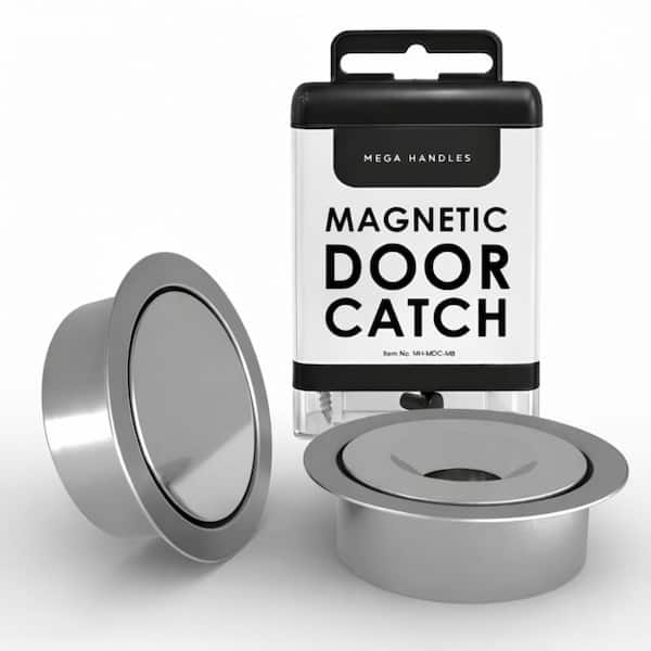 MEGA HANDLES Concealed Magnetic Door Catch for Dummy Doors, Elegant Magnetic Closet Door Catch