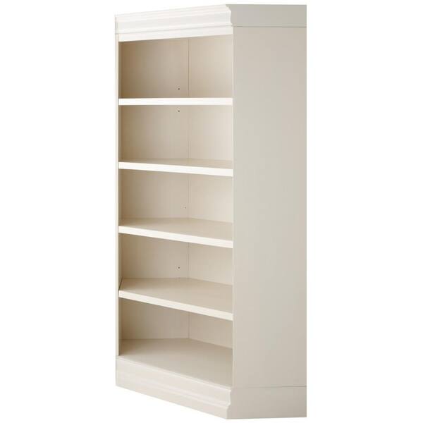 5 Shelf Standard Bookcase, Home Depot Polar White Bookcase