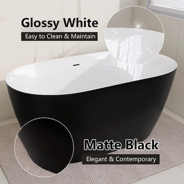 Reviews for Zeafive Zey 59 in. x 30 in. Acrylic Freestanding