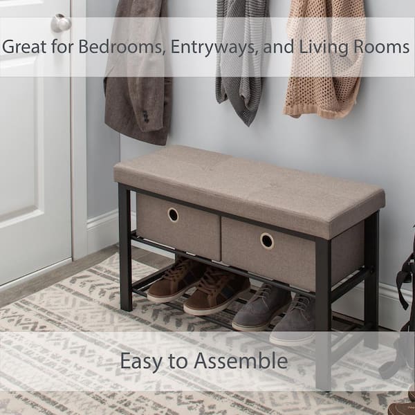 Simplify shoe 2025 storage bench