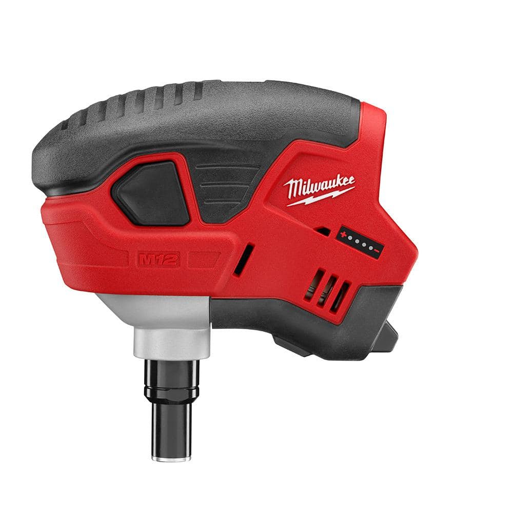 Milwaukee M12 12-Volt Lithium-Ion Cordless Palm Nailer (Tool-Only) 2458-20  - The Home Depot