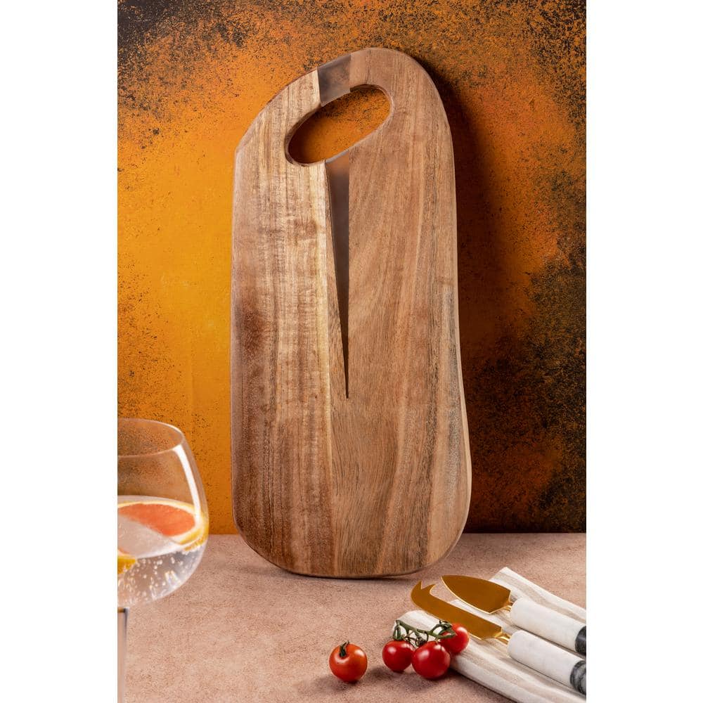 PortoFino Wood Cutting Board - Wooden Cutting Boards for Kitchen - Chopping  Board - Cheese Board - Charcuterie Board - Acacia Wood Cutting Board - Non