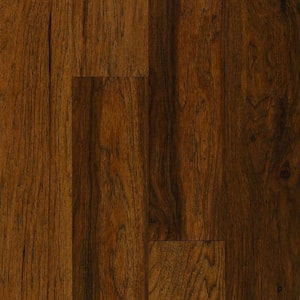 American Vintage Vermont Syrup Hickory 3/8 in. T x 5 in. W Hand Scraped Engineered Hardwood Flooring (25 sq. ft./Case)