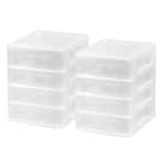 Iris 4 Drawer Desktop-Storage Unit White