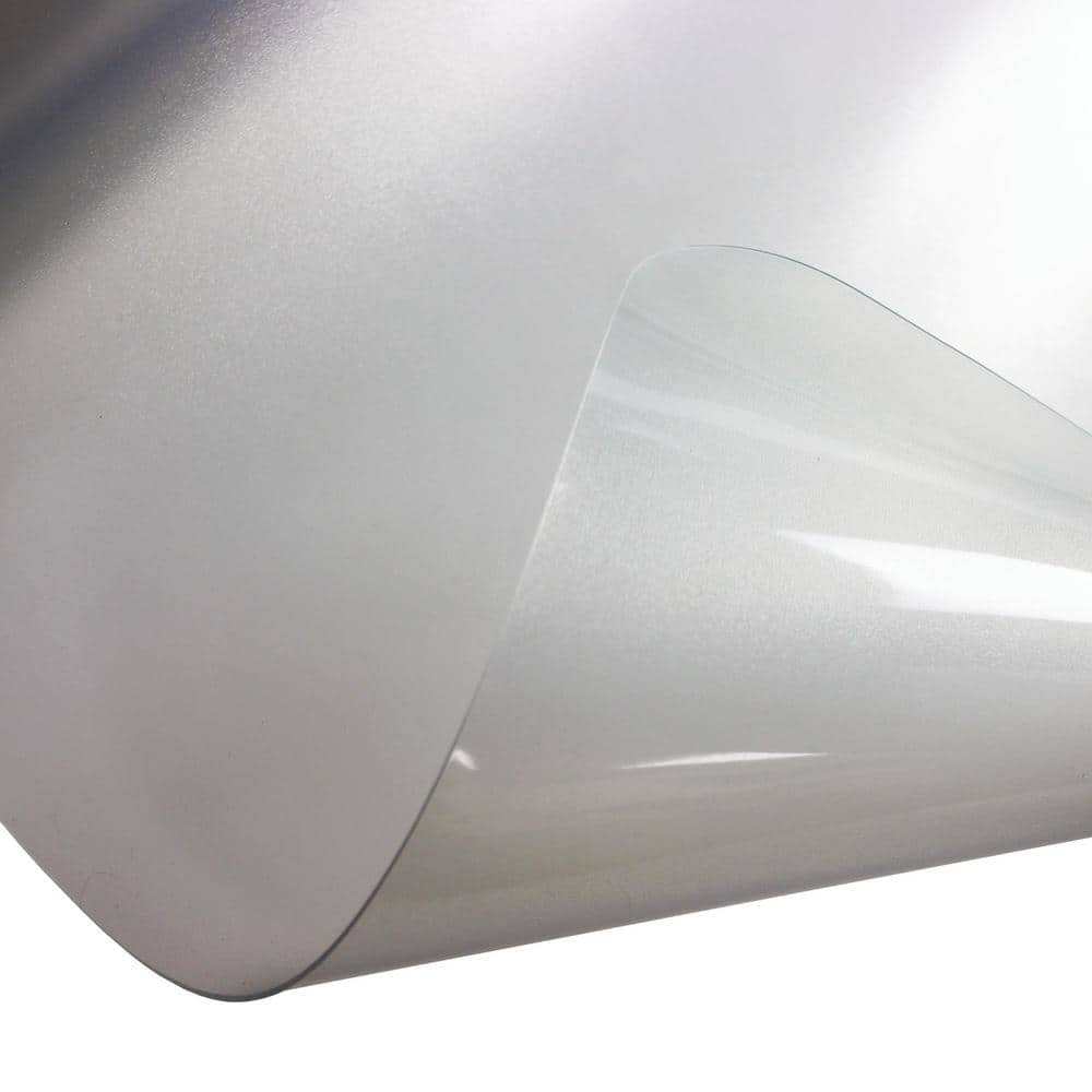 Clear Enhanced Polymer Rectangular Chair Mat for Hard Floors