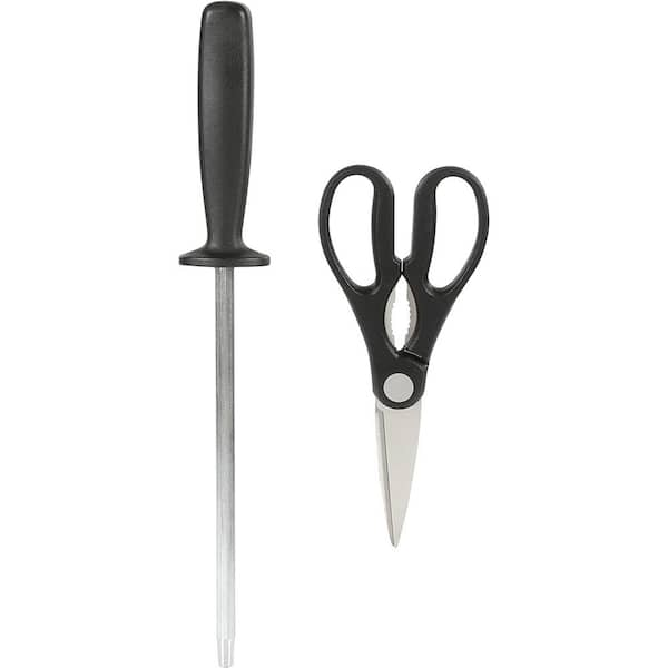 Farberware Soft Grips Stainless Steel Kitchen and Herb Shears with