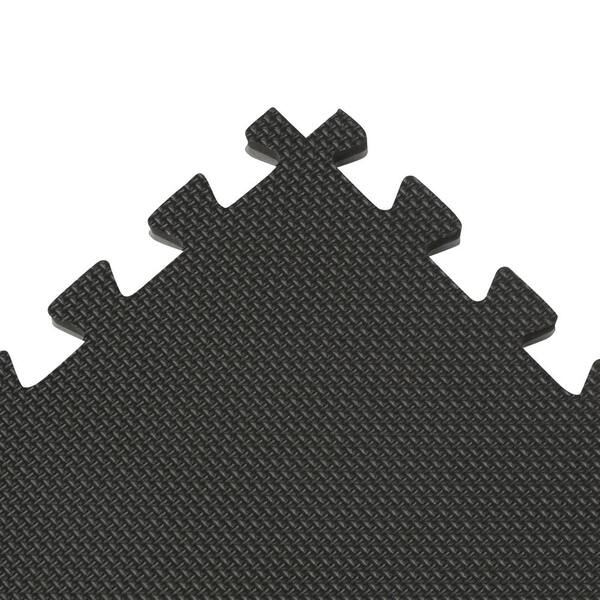 Norsk Multicolor-Gray 24 in. x 24 in. EVA Foam Multi-Purpose Reversible Interlocking Tiles (96 sq. ft. - 24 tiles) Norsk Multicolor-Gray 24 in. x 24 in. EVA Foam Multi-Purpose Reversible Interlocking Tiles (96 sq. ft. - 24 tiles)