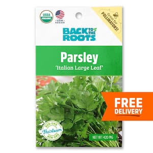 Organic Italian Large Leaf Parsley Seed (1-Pack)