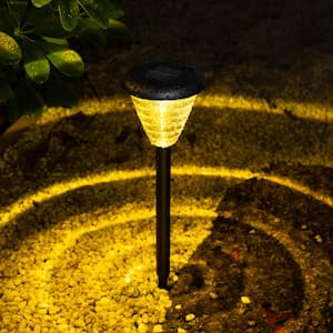 4X 6 LED Solar Power Light Sensor Wall Light Garden Step Stair Deck Lights Lamp 