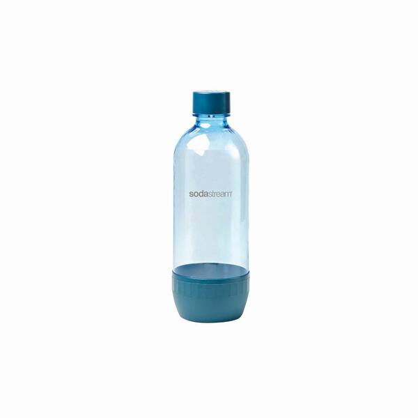 SodaStream 1L PEN DISHWASHER SAFE Carbonating Bottle Blue (Pack of 2)