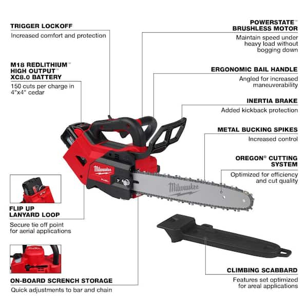 Milwaukee 3013-20 M18 Fuel Telescoping Pole Saw