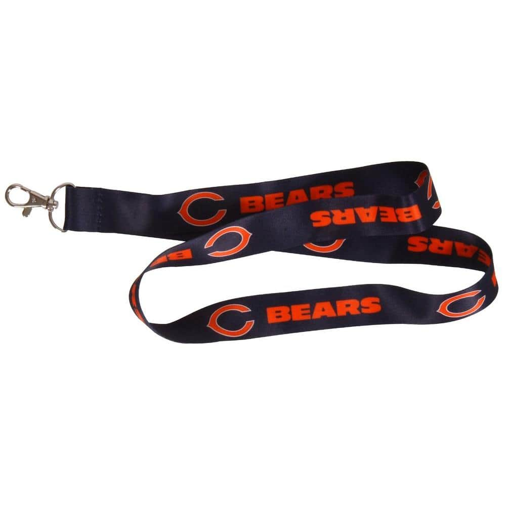 Hillman NCAA Polyester Multicolored Coined-Edge Split Lanyard