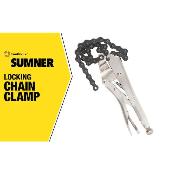 Crescent Locking Chain Clamp with 18 in. Chain C20CHN - The Home Depot
