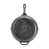  Lodge Wildlife 13.25 in Cast Iron Skillet with Turkey Scene:  Home & Kitchen