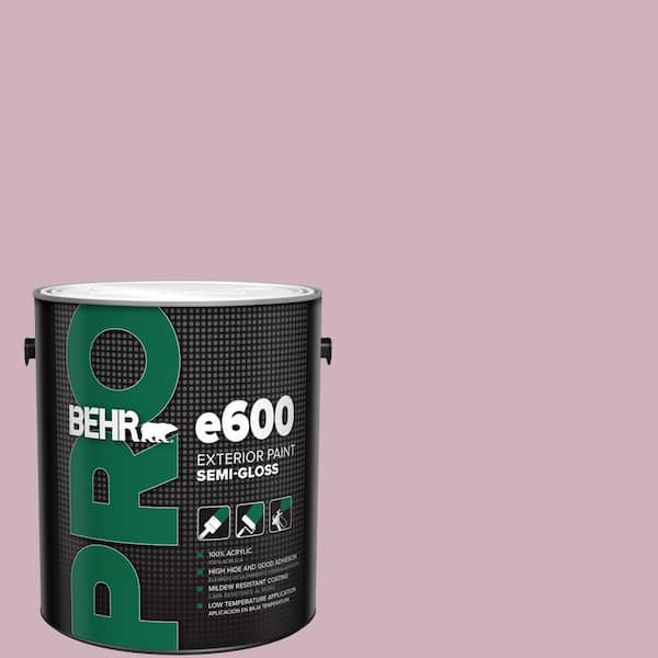 1 gal. #S120-3 Candlelight Dinner Semi-Gloss Exterior Paint