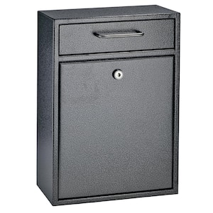 Olympus Locking Wall-Mount Drop Box with High Security Reinforced Patented Locking System, Galaxy