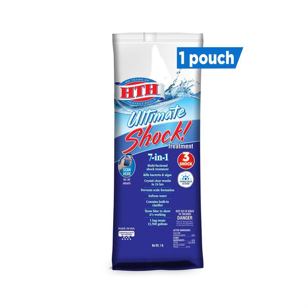 HTH 1 lb. Ultimate Pool Shock Treatment-52027 - The Home Depot