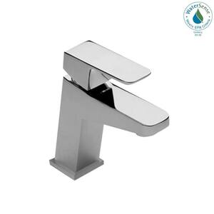 Squadra Single Handle Single Hole Bathroom Faucet in Polished Chrome