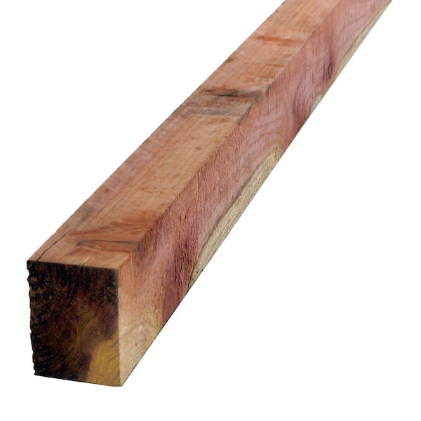 Mendocino Forest Products Construction Common Redwood Lumber (Common: 3-1/2 in. x 3-1/2 in. x 8 ft.; Actual: 3.500 in. x 3.5 in. x 96.0 in.)