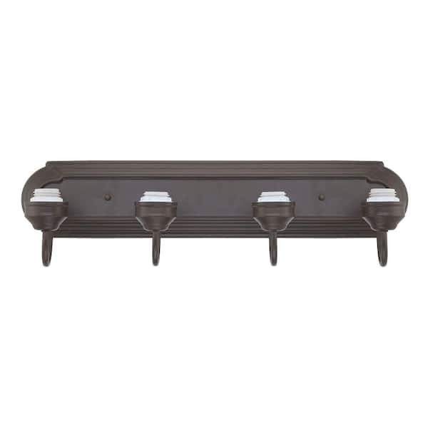 Westinghouse 4-Light Oil Rubbed Bronze Wall Fixture