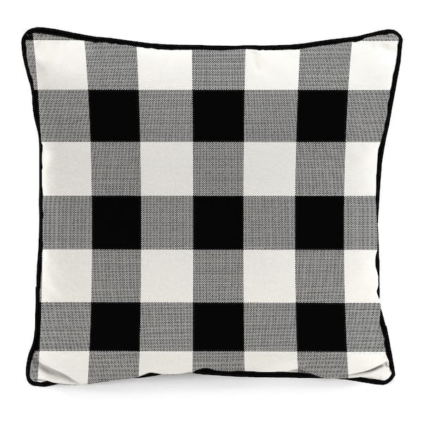Jordan Manufacturing 16 in. L x 16 in. W x 4 in. T Square Outdoor Throw Pillow