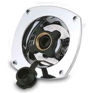 Pressure Reducing City Water Entry (Wall Mount) - Chrome