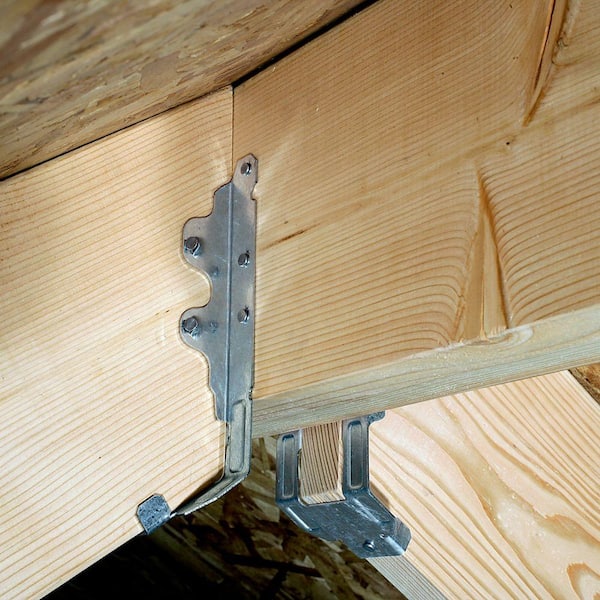 Galvanized Slopeable Light Rafter U Hanger for 2 in. x 8 in. Nominal Lumber