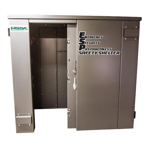 SWISHER ESP 7.25 ft. x 3.5 ft. x 6.5 ft. Metal Tornado Safety
