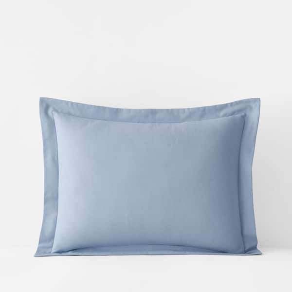 The Company Store Legends Hotel Delphinium Velvet Flannel Standard Sham