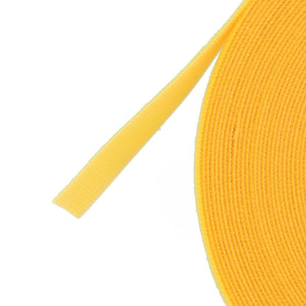 Leviton Cable Management Solutions 75 ft. VELCRO Brand Bulk Roll, Yellow  43115-75Y - The Home Depot
