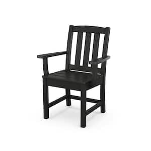 Cape Cod Dining Arm Chair in Charcoal Black