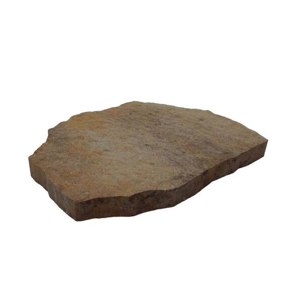 Oldcastle Epic Stone 23.5 in. x 17.75 in. x 2 in. Victorian Blend Beige/Gray Irregular Concrete Step Stone
