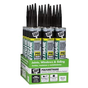 Polyurethane 10.1 oz. Black Premium Commercial Grade Sealant (12-Pack)