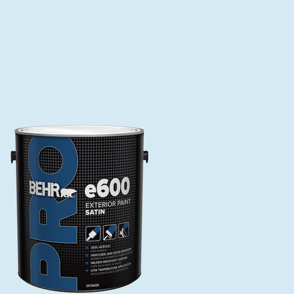 BEHR PRO 1 gal. #P500-1 Spacious Skies Satin Exterior Paint