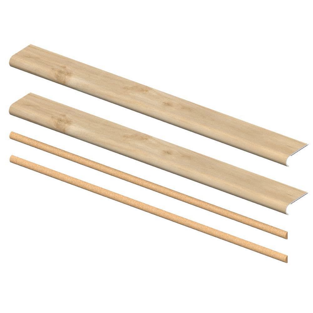 Lathem Pine 5 mm x 46 in. x 5 in. Exact Match Round Nose Open Stair Return/Landing Kit (2-Pack) price history on PriceWatchPro
