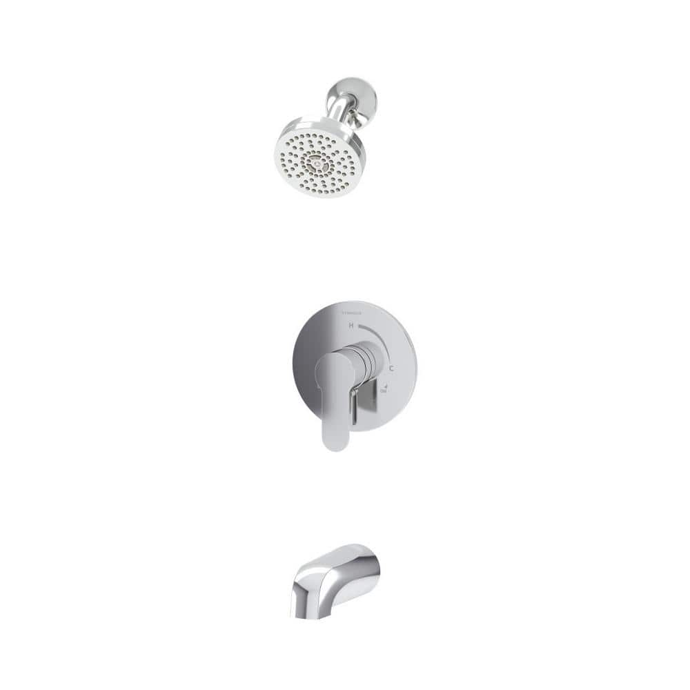 Symmons Identity HydroMersion Single Handle Tub And Shower Faucet Trim ...