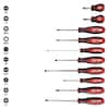Milwaukee Combination Screwdriver Set (10-Piece) 48-22-2710