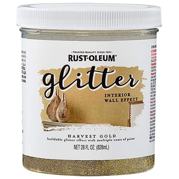 Rust-Oleum Specialty 10.25 oz. Gold Glitter Spray Paint (6-Pack)-267689 -  The Home Depot