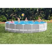 Prism 20 ft. x 52 in. Round Frame Above Ground Swimming Pool with Filter Pump