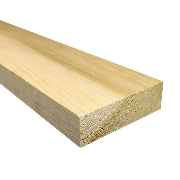 2 x 4-Inch X 10-Foot #1 S4s Treated Yellow Pine Lumber