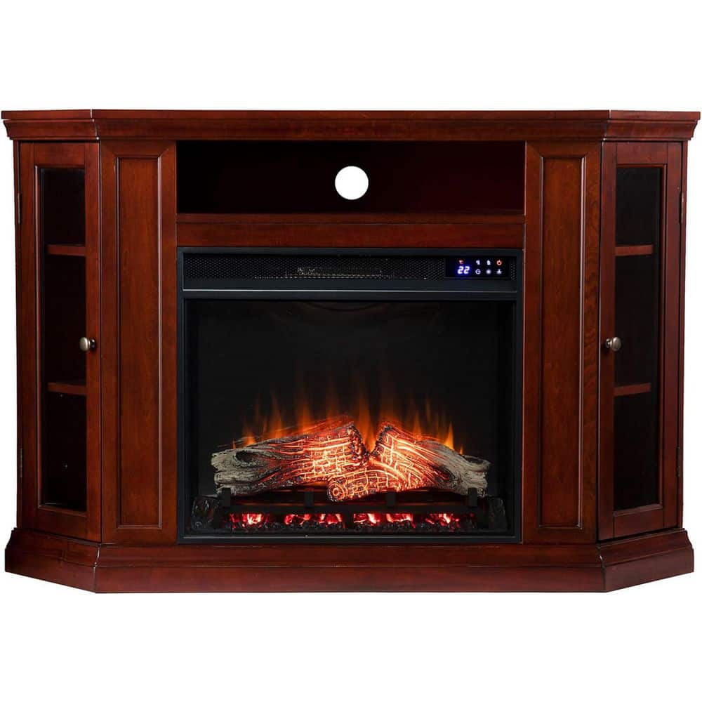 48 in. Freestanding Wooden Smart Electric Fireplace TV Stand in White great for enhancing modern home aesthetics, price history on PriceWatchPro
