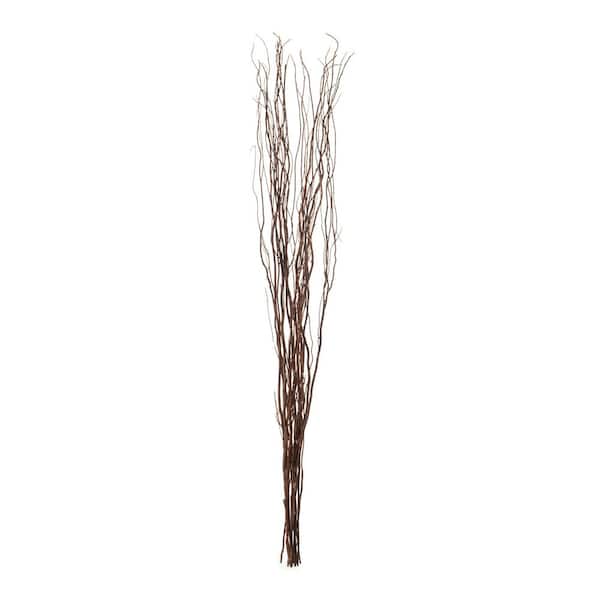 Uniquewise 12-Pieces Natural Dry Branches Authentic Willow Sticks, Home,  and Wedding Craft 59 in, Peeled White, Vase Fillers QI004415.WT.60 - The  Home Depot