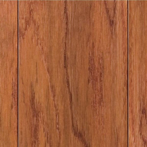 HOMELEGEND Gunstock Oak 3/8 in. T x 4.8 in. W Hand Scraped Engineered Hardwood Flooring (448.9 sqft/pallet)