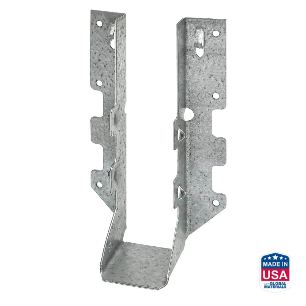 Simpson Strong-Tie LUS ZMAX Galvanized Face-Mount Joist Hanger for 2x8  Nominal Lumber LUS28Z - The Home Depot