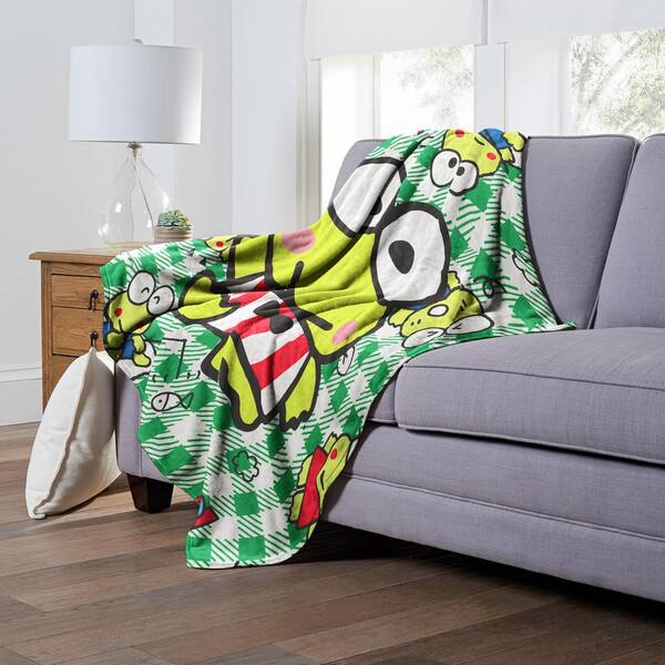 Keroppi sherpa Throw Blanket store