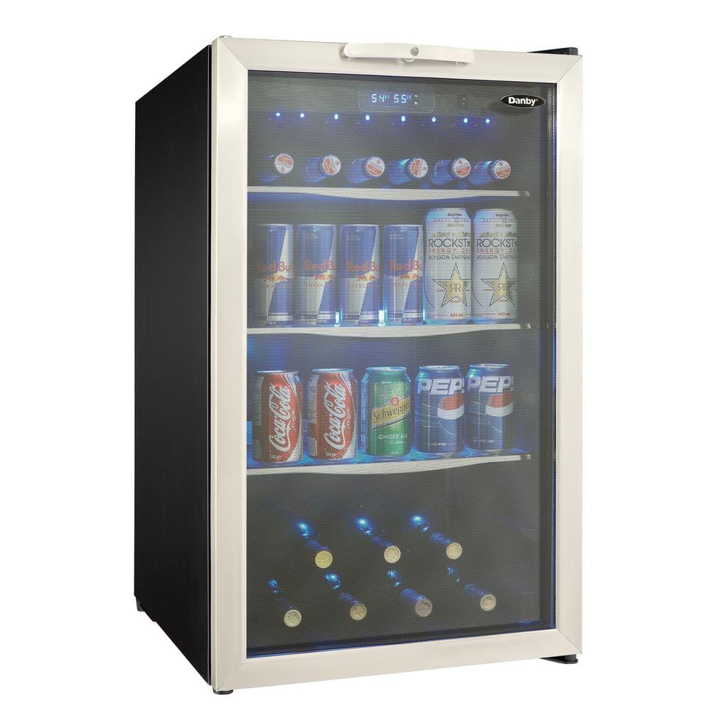 Danby 19 In 124 Can Free Standing Beverage Cooler Dbc039a1bdb The Home Depot